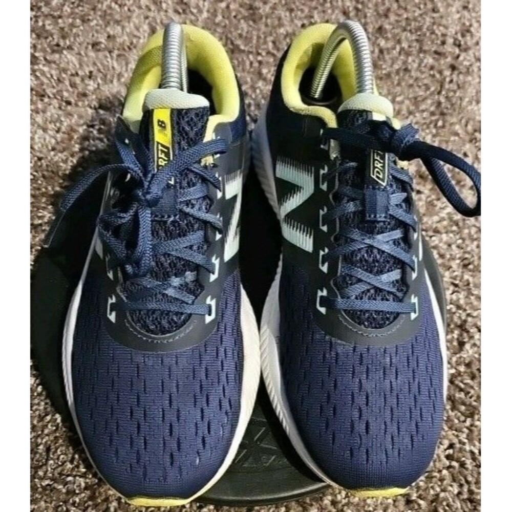 New Balance Women’s Navy And Yellow  Running Shoes Size 8.5